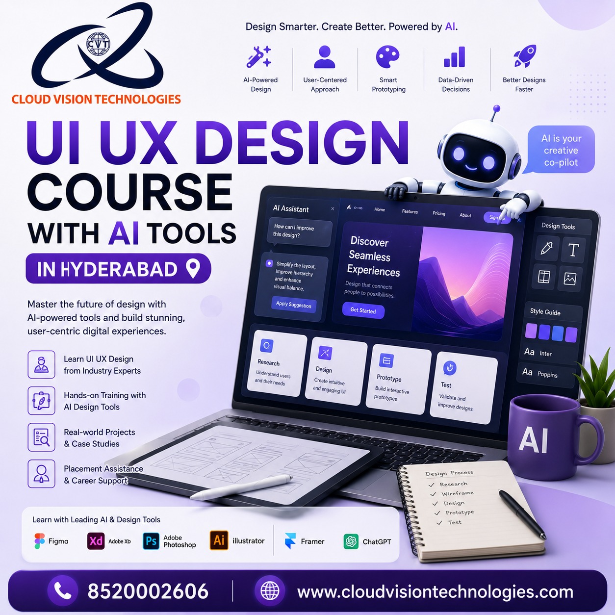 ui/ux design course with AI tools