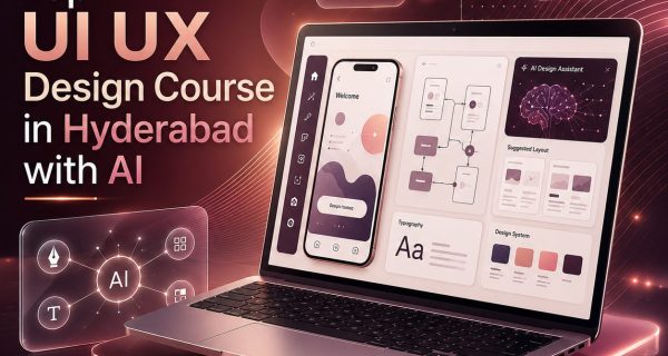 Top UI UX Design Course in Hyderabad with AI